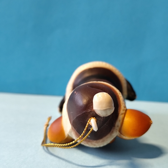 2/$20💙VINTAGE Mouse Christmas Tree Ornament Purple Santa Suit Plastic Mice - Picture 6 of 7